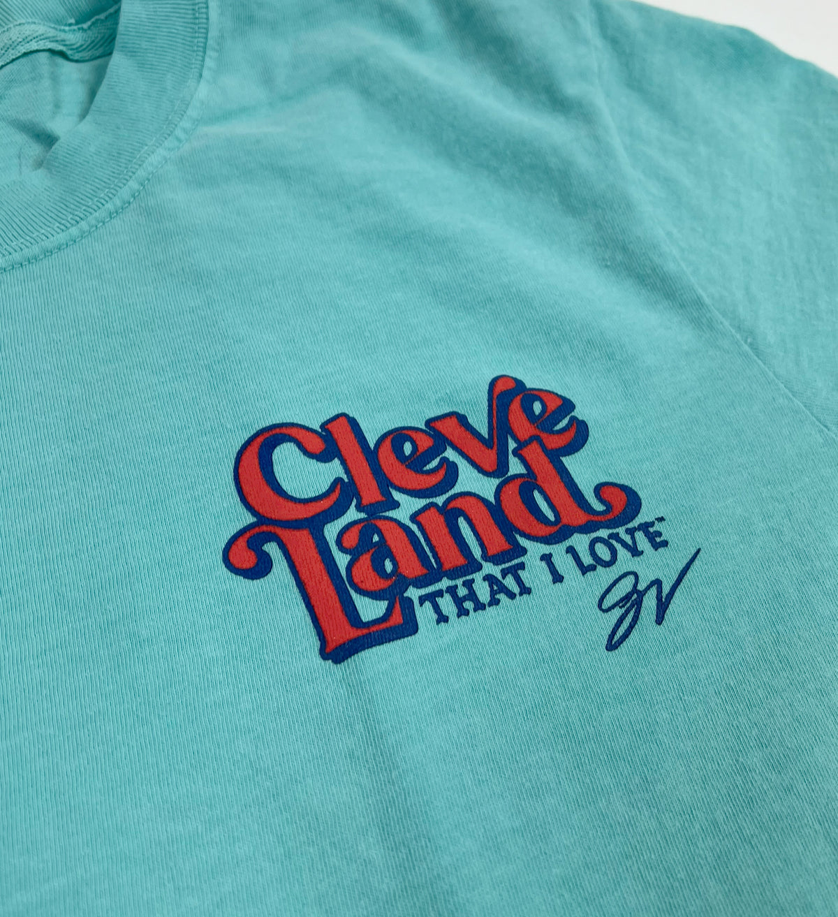 Mint Cleveland Summer Bold Graphic T shirt
