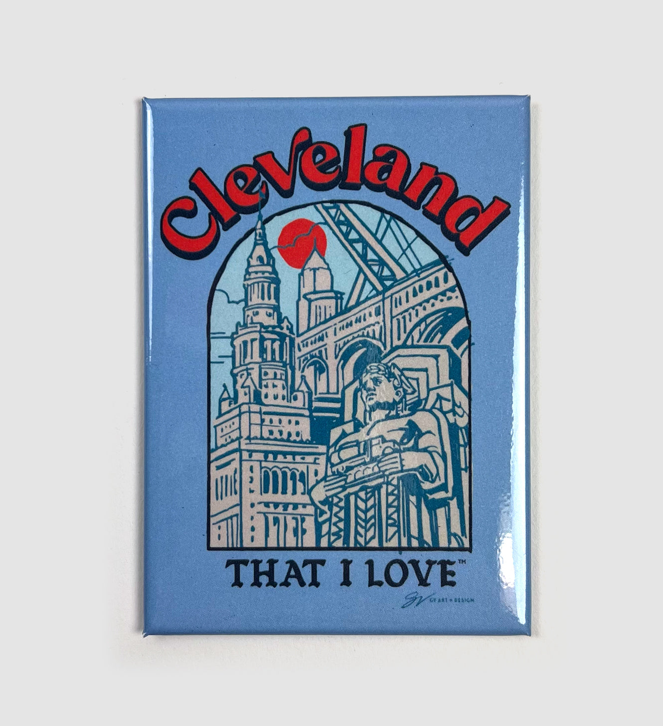 Cleveland Artwork Magnet