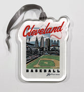 Baseball Summer Clear Ornament