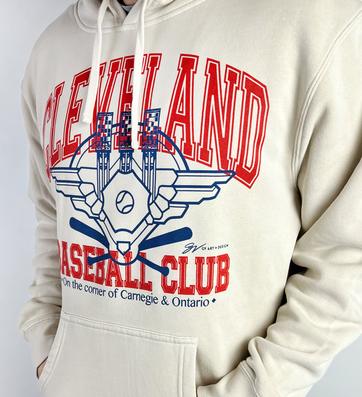 Cleveland Baseball Club Hooded Sweatshirt