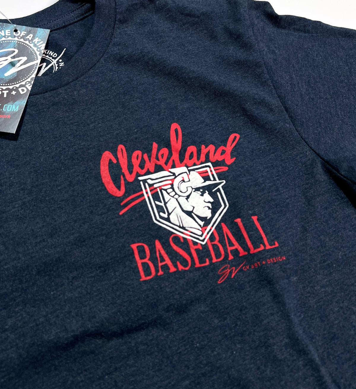 Cleveland Script Baseball Guardian Tshirt