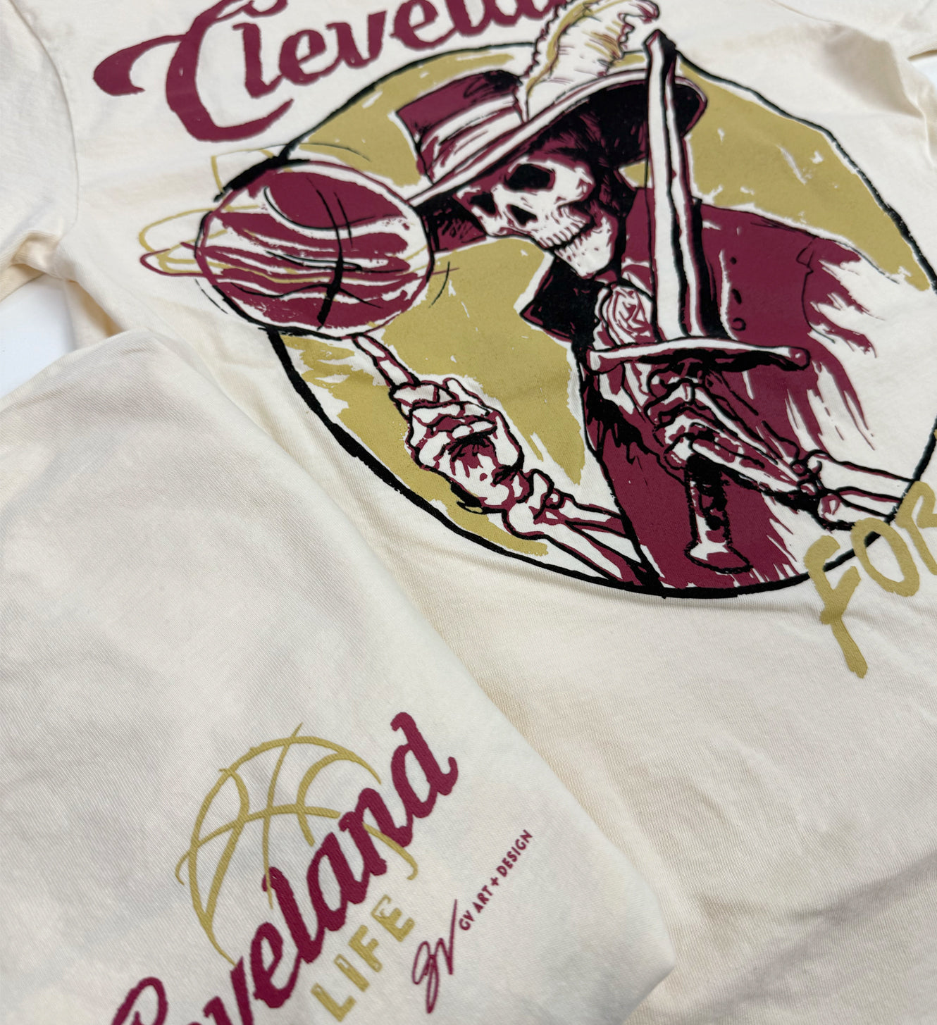 Ivory Cleveland Basketball For Life T shirt