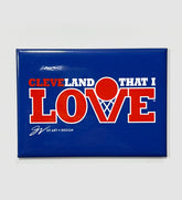 Cleveland That I Love Basketball Magnet