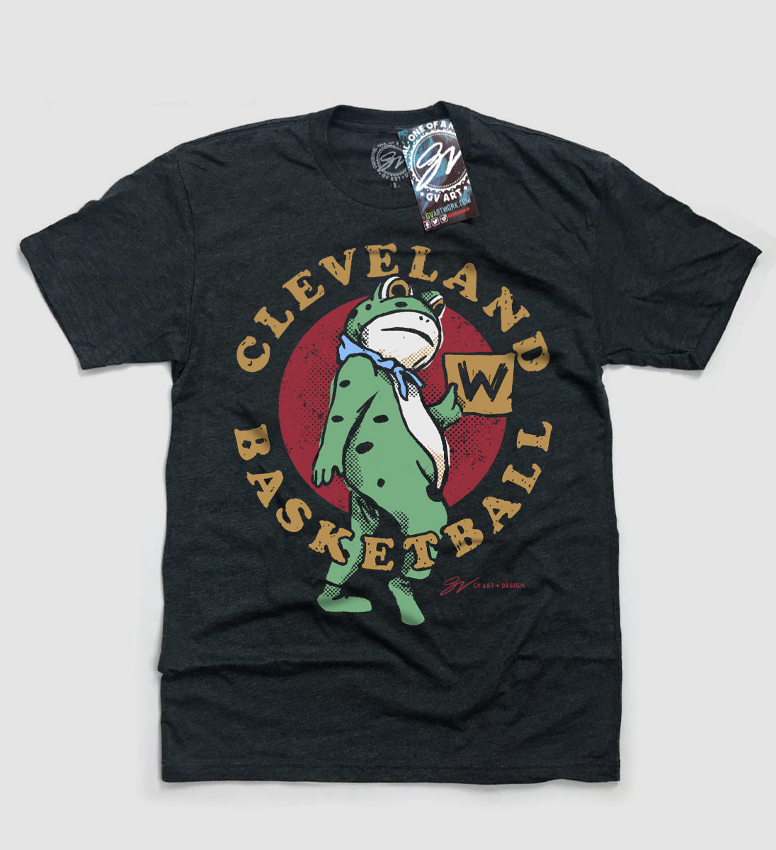 Cleveland Basketball Victory Frog TShirt