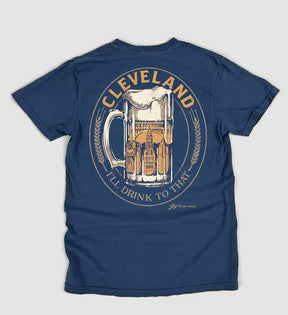 Drink To Cleveland Beer T shirt
