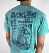 Cleveland Bold Graphic Seafoam T Shirt