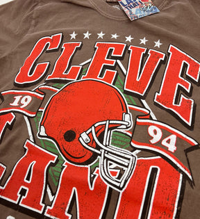 Brown Cleveland Football Vintage T Shirt