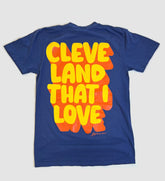 Cleveland That I Love Bubble T shirt