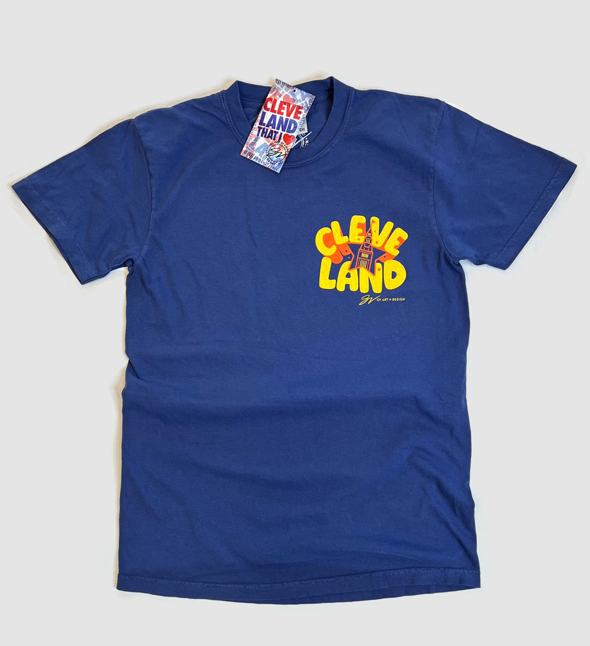 Cleveland That I Love Bubble T shirt