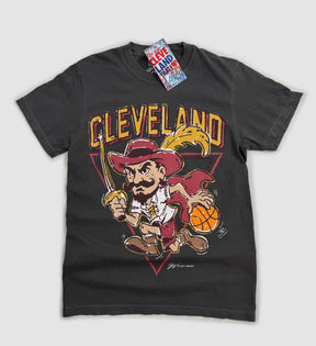 Cleveland Cartoon Basketball T shirt