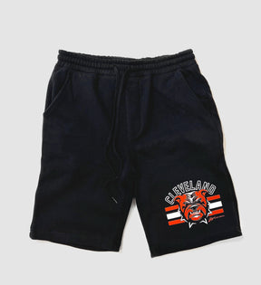 Cleveland Football Dawg Sweat Shorts with Pockets