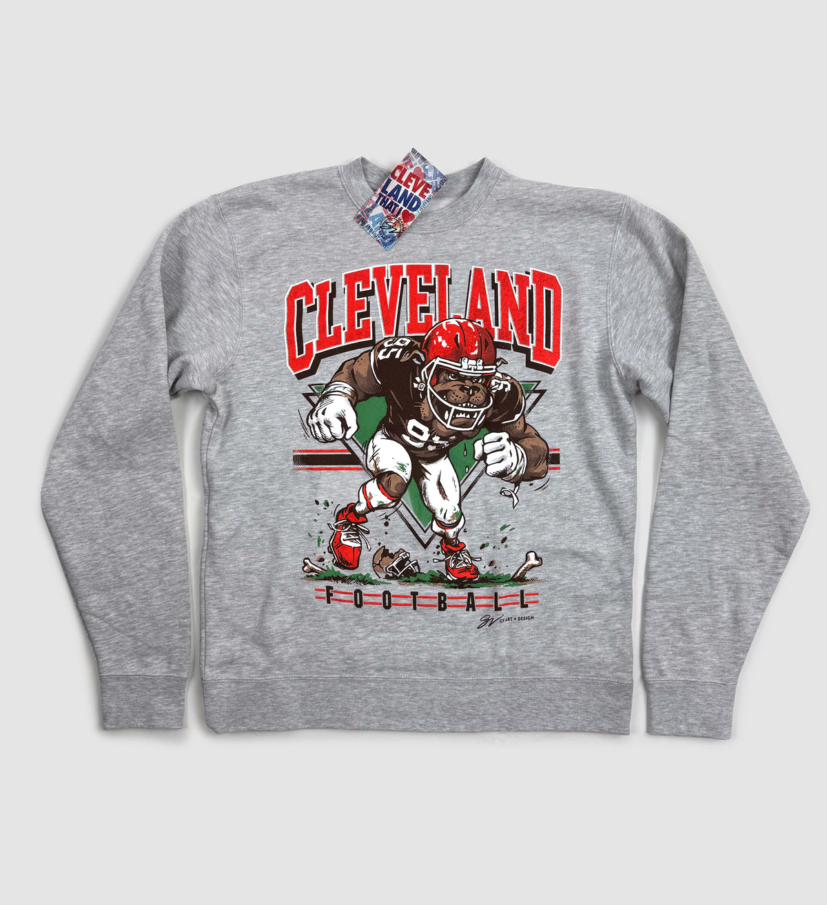 Vintage Cleveland Dawg Crew Sweatshirt