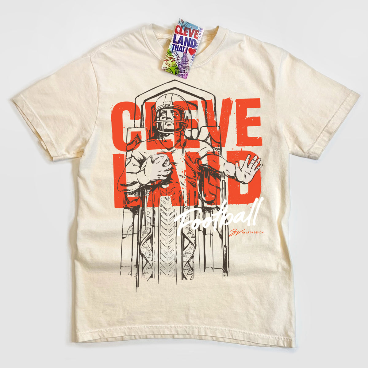 Cleveland Football Summer T Shirt