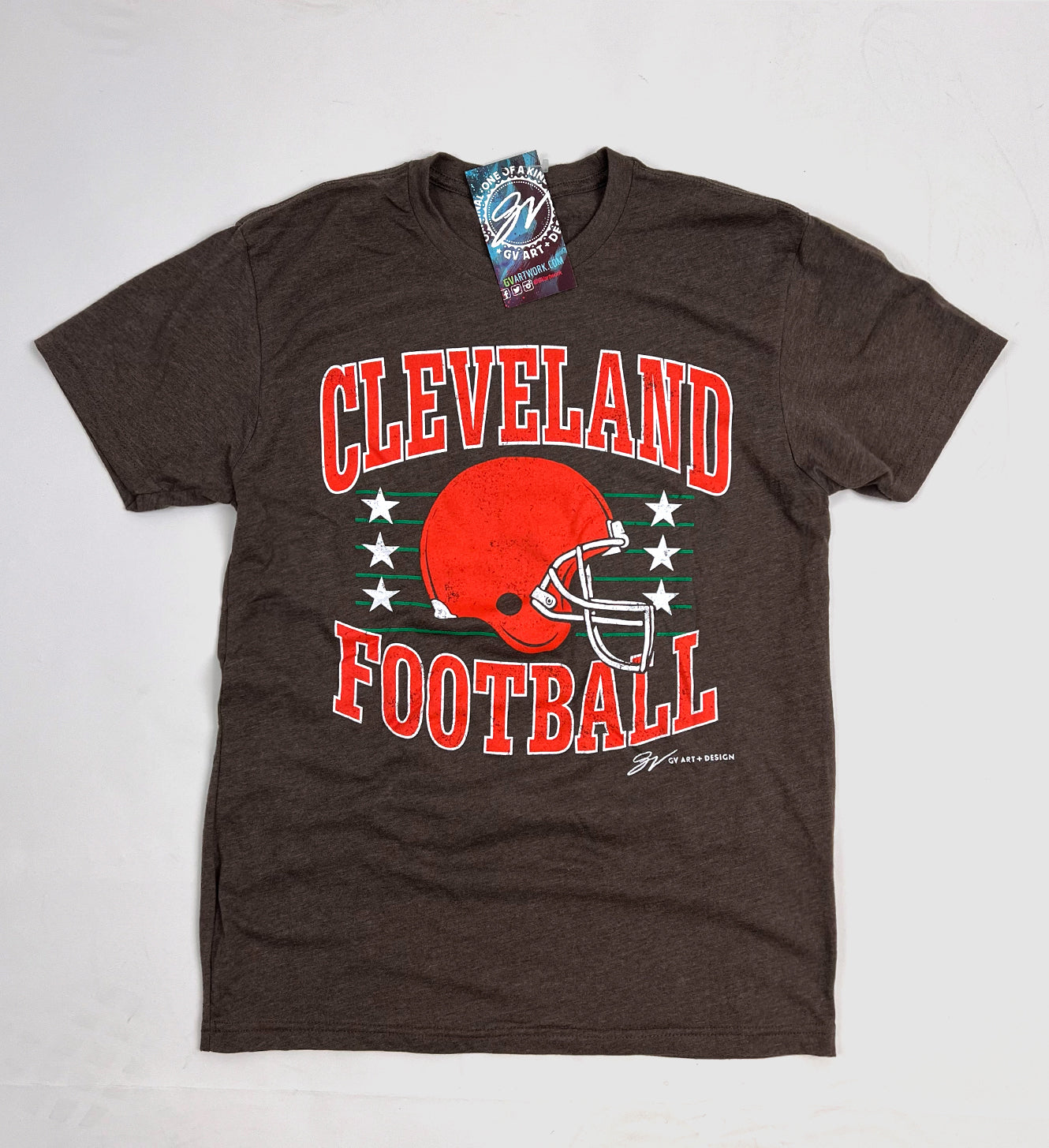 Cleveland Football Throwback T Shirt