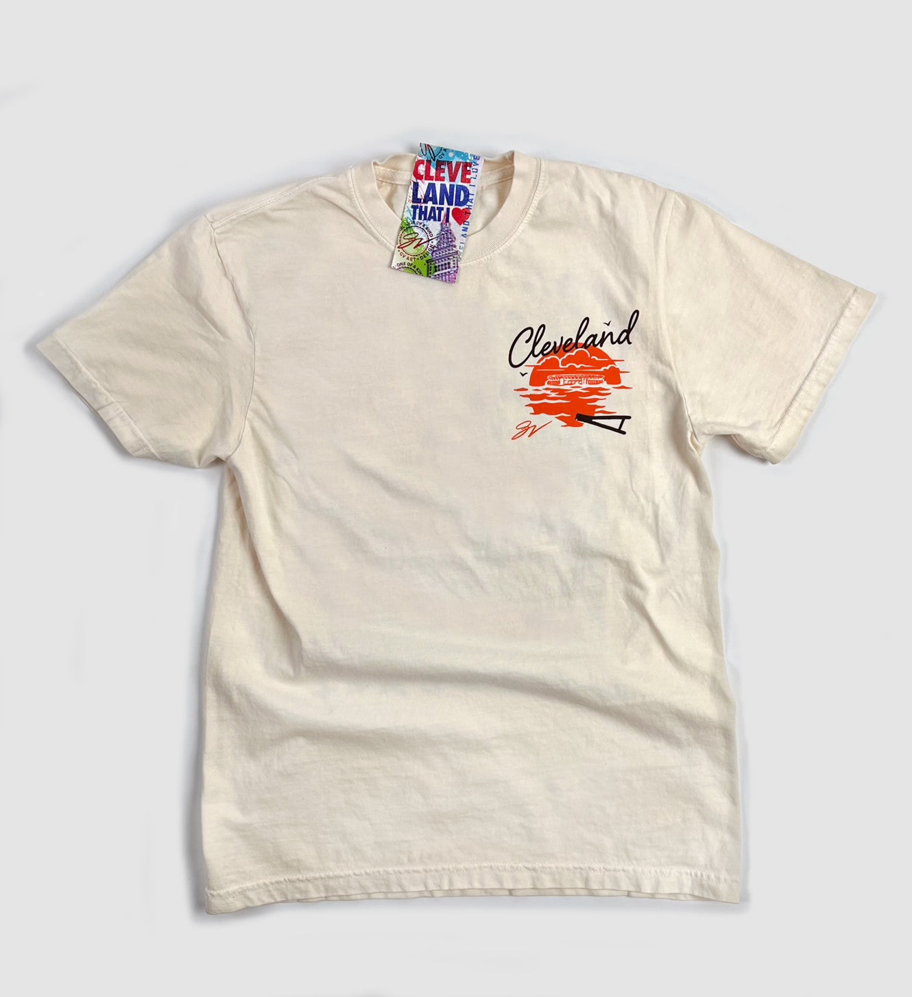 Cleveland Football Summer T Shirt - Main Image