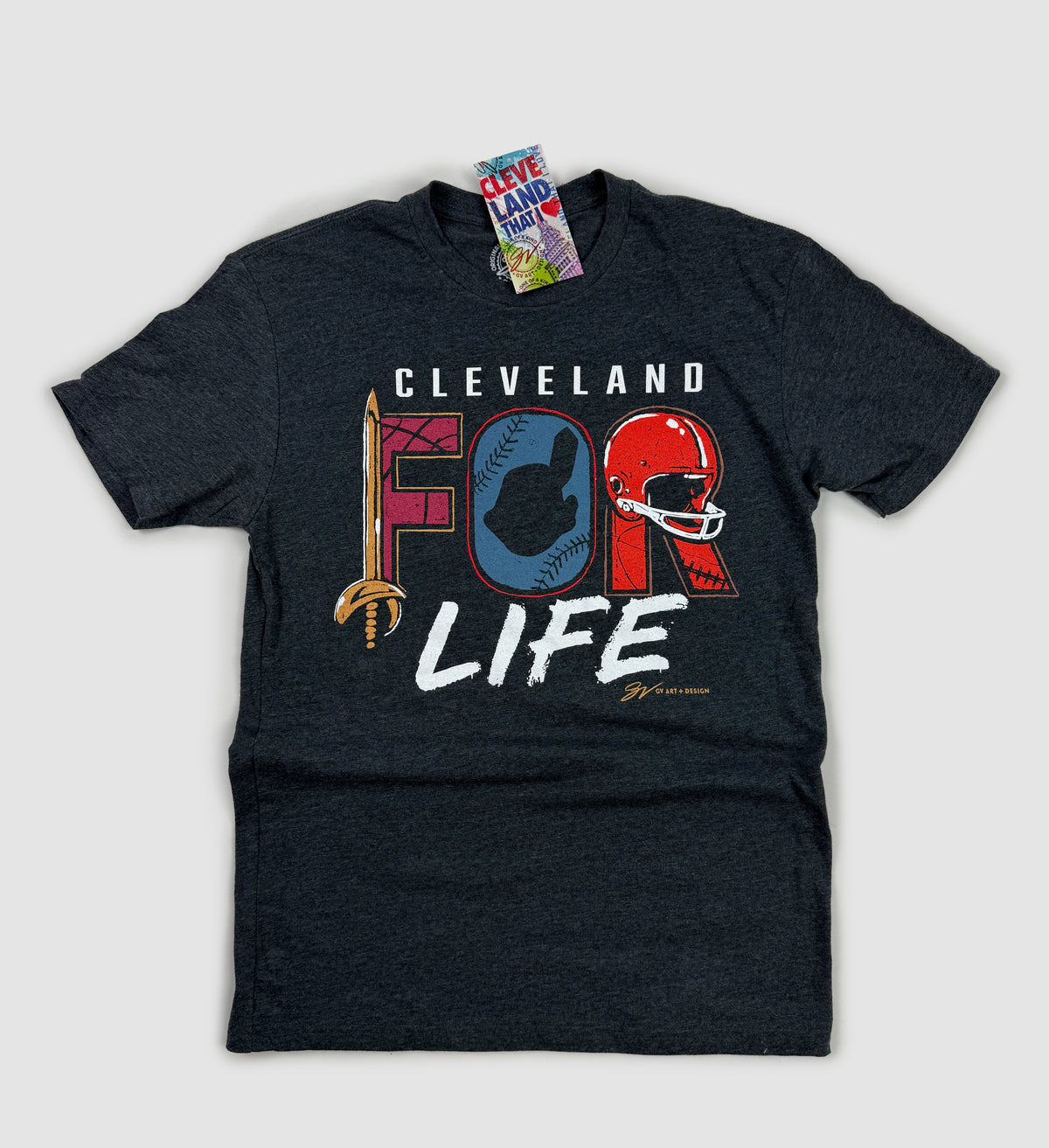 Cleveland Sports For Life T Shirt