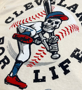 Vintage Cleveland Baseball For Life Tshirt