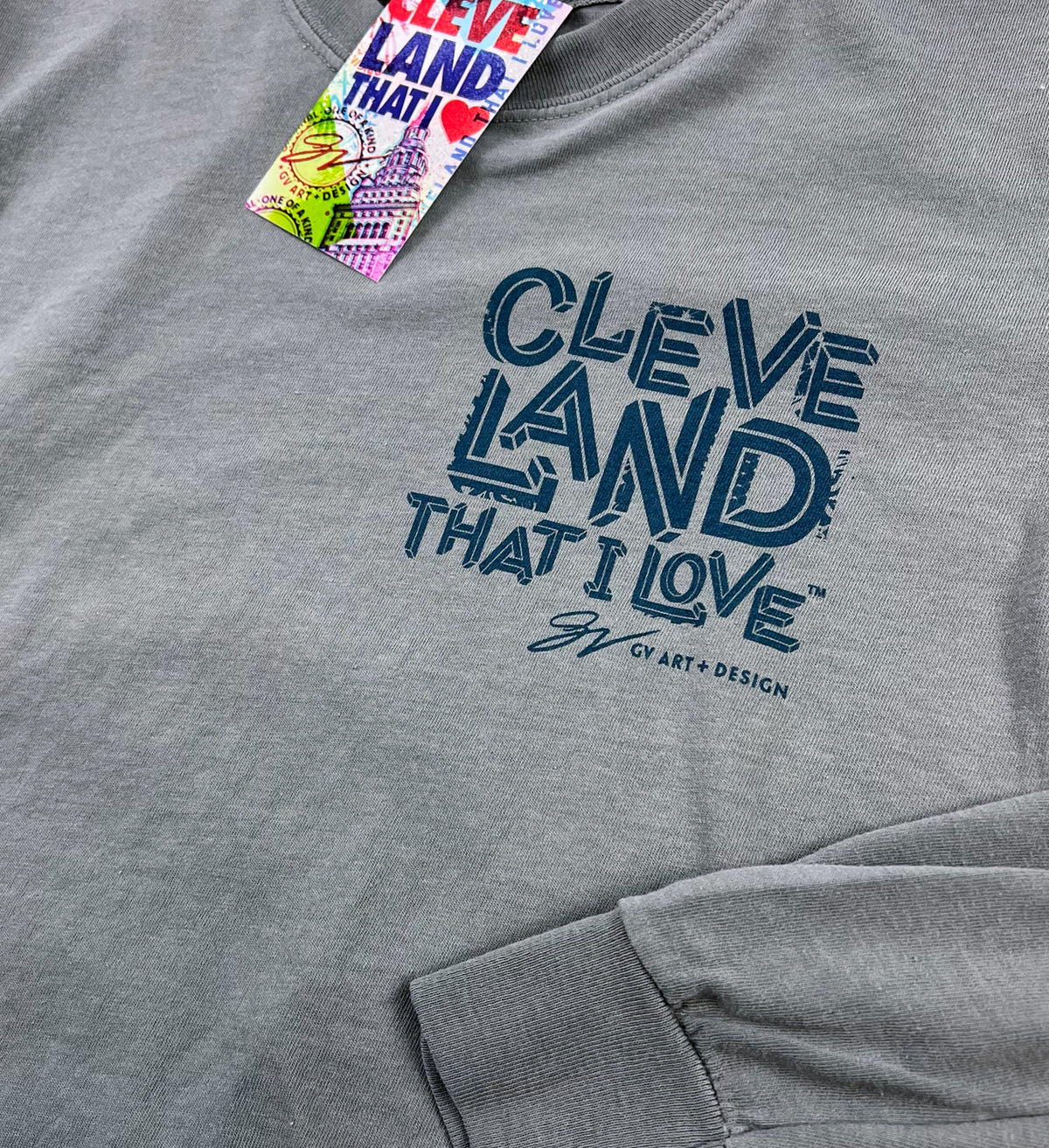 Cleveland Bold Landmark Graphic Long Sleeve