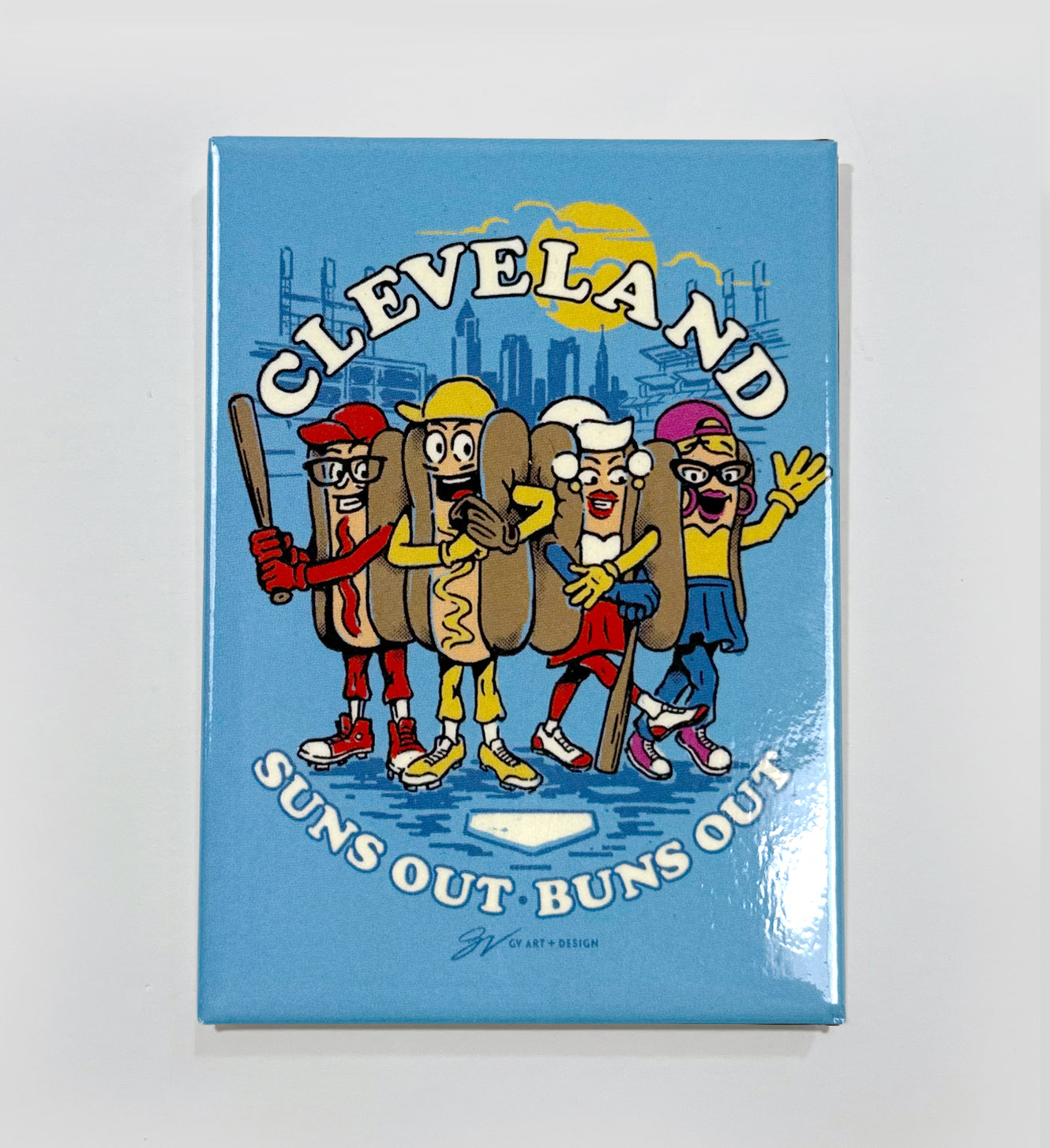 Suns Out Buns Out Magnet