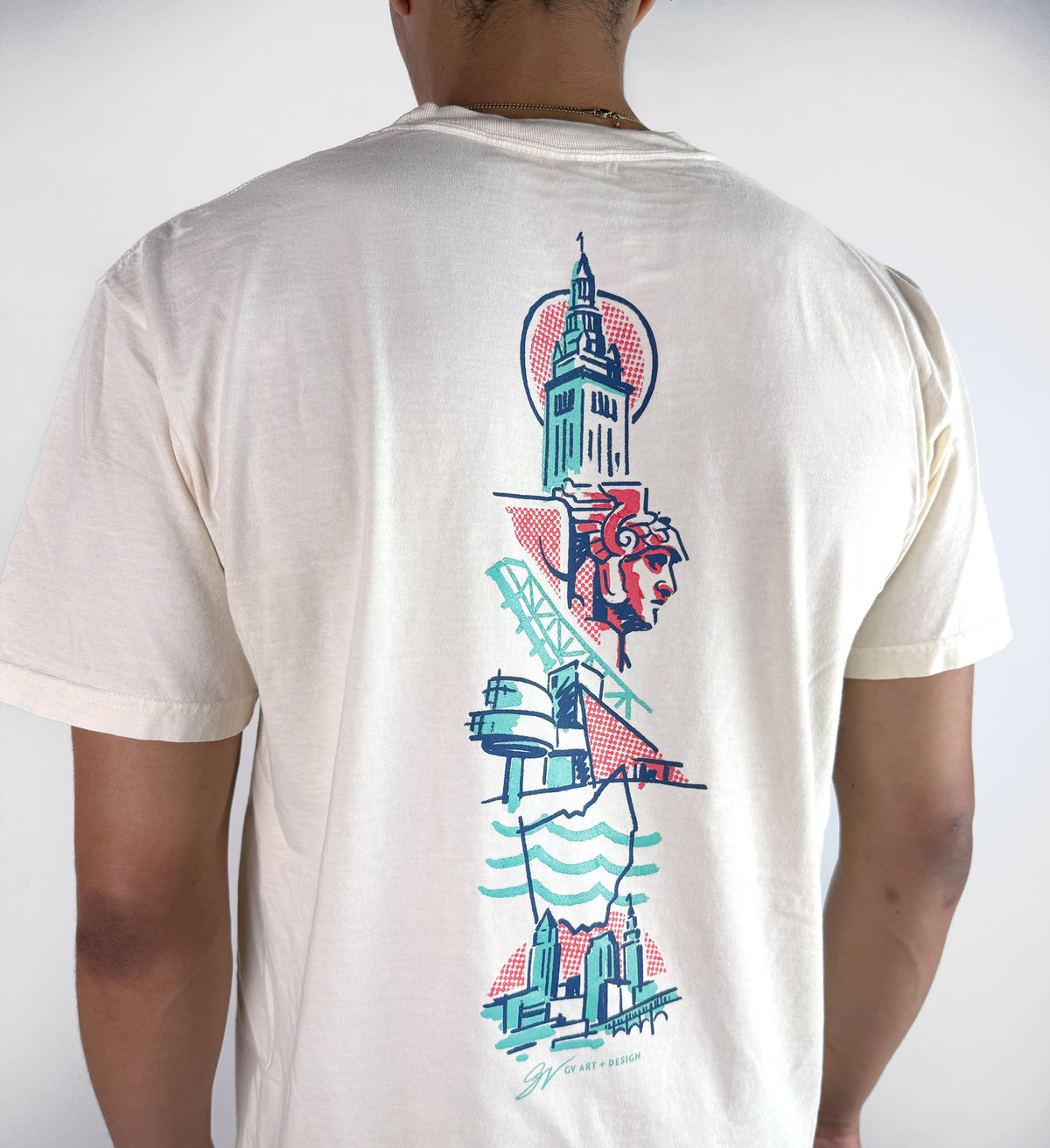 Cleveland Icons Ivory T Shirt