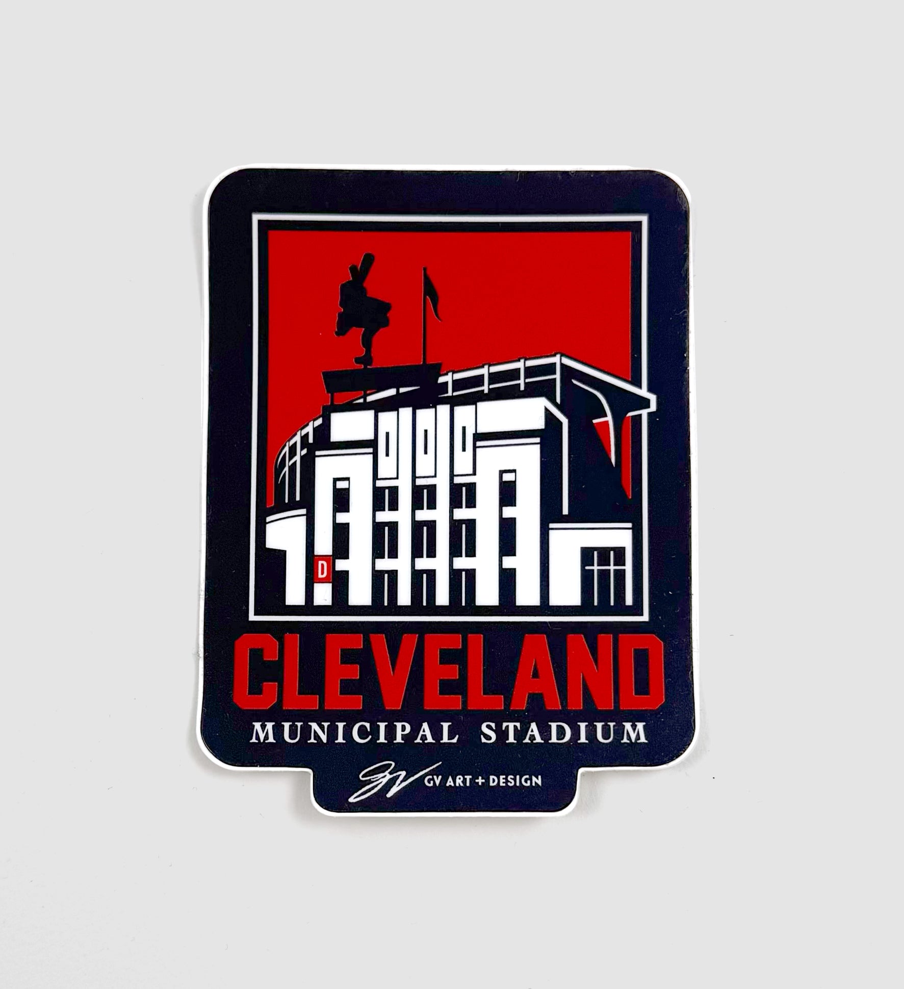 Municipal Stadium Sticker