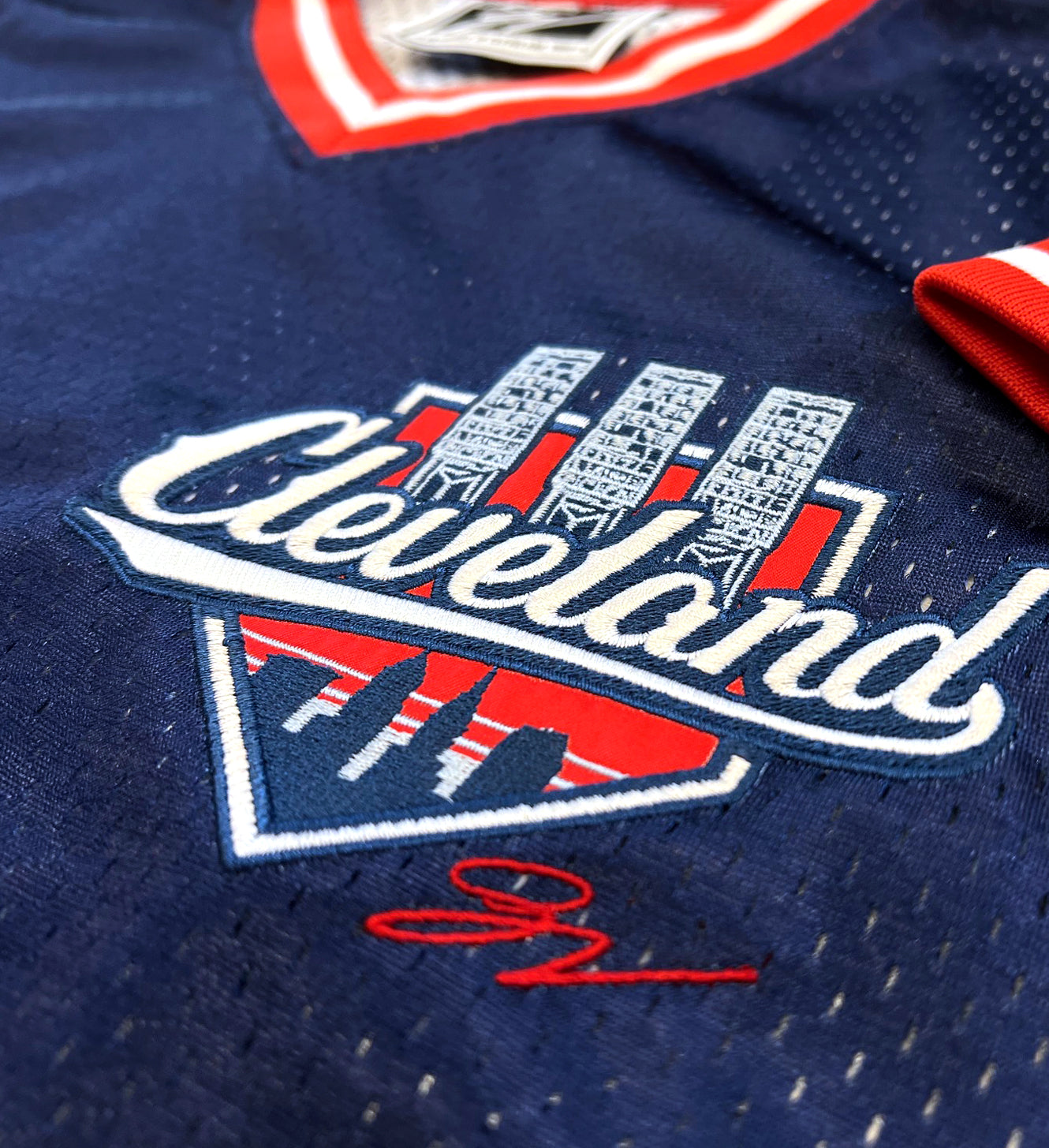 Cleveland Baseball Lights Batting Jersey