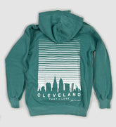 Cleveland Skylines Seafoam Hooded Sweatshirt