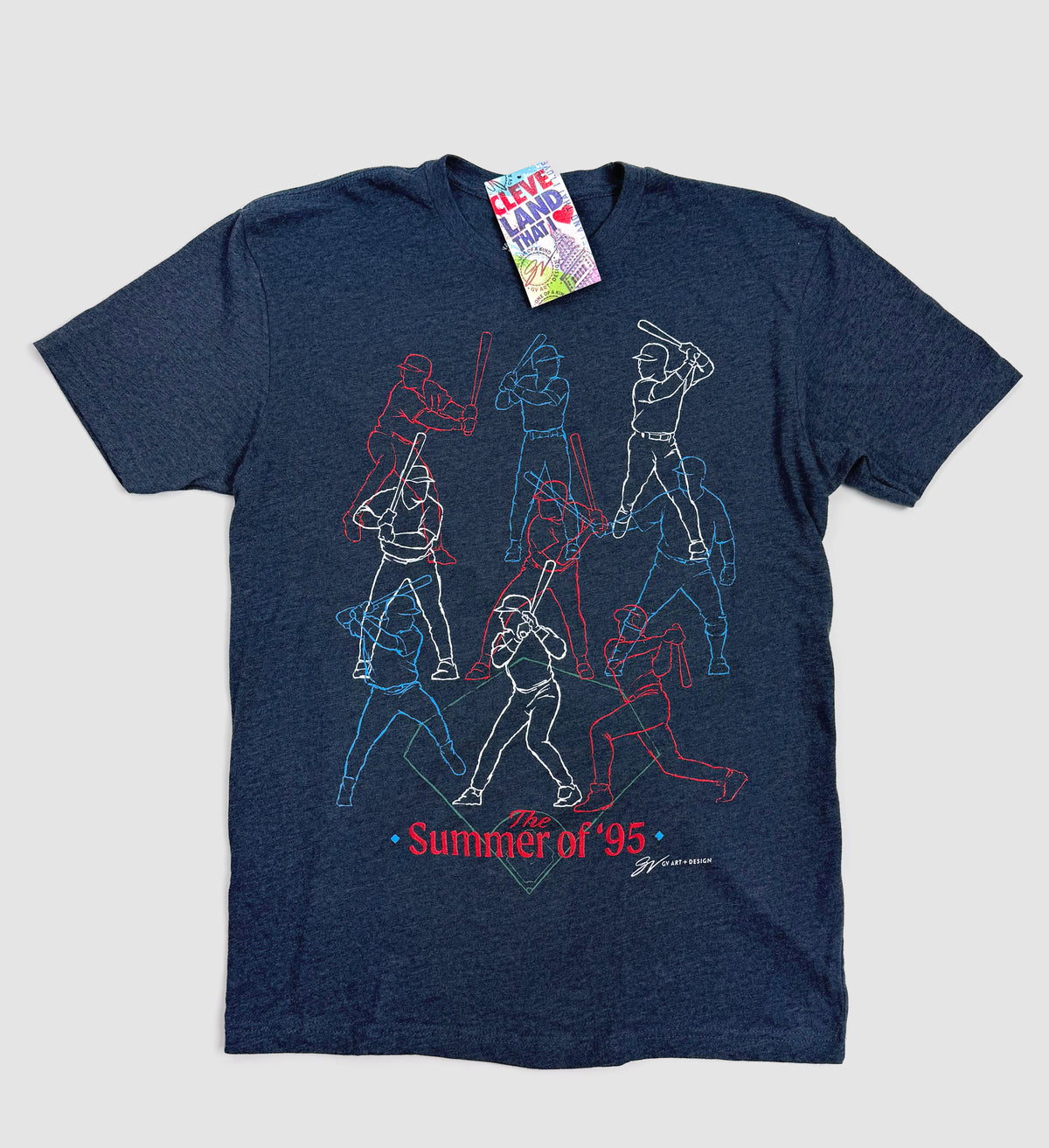 Summer of '95 Batting Stance T shirt