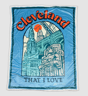Cleveland Artwork Blanket