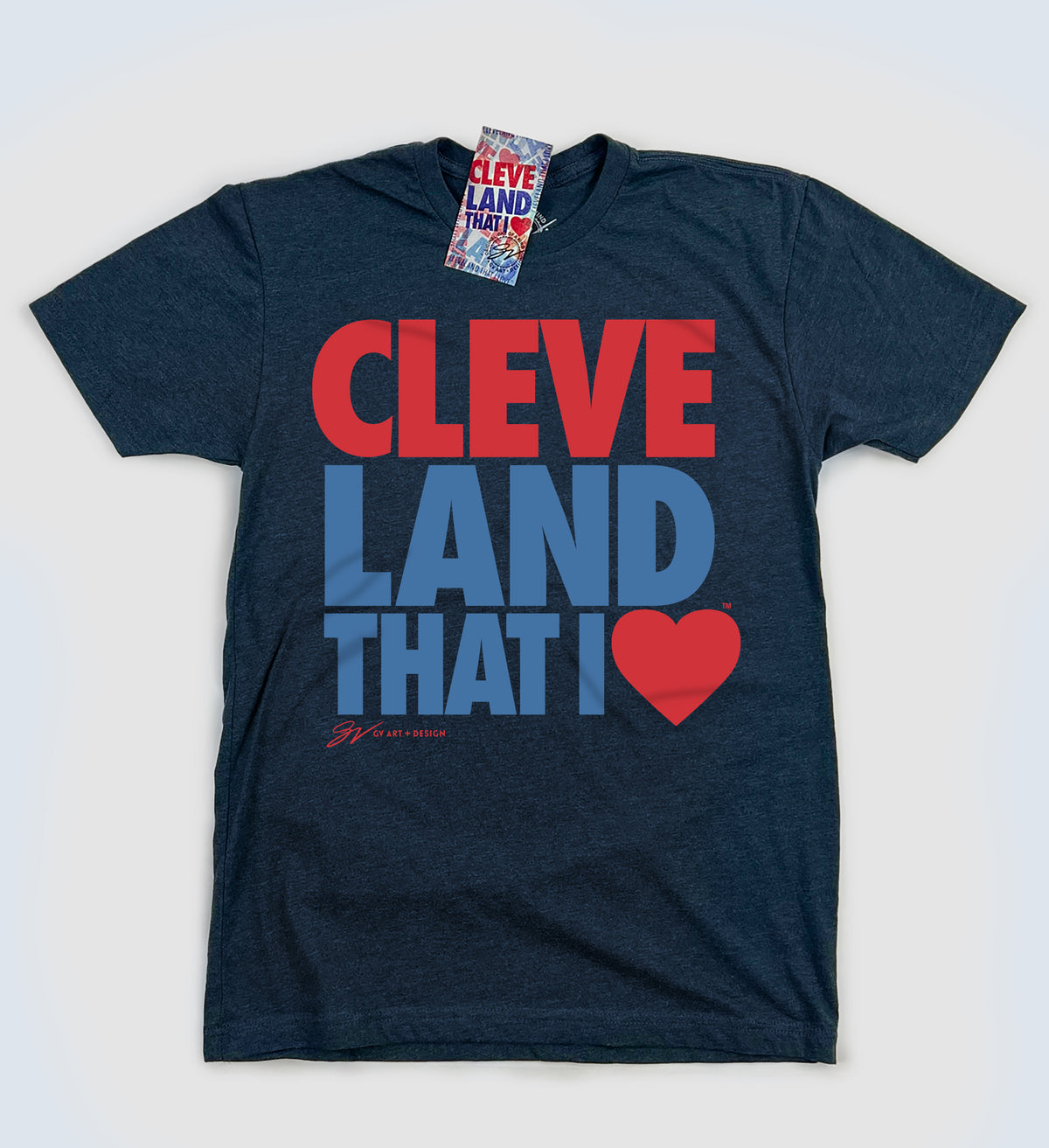 Navy Cleveland That I Love T shirt
