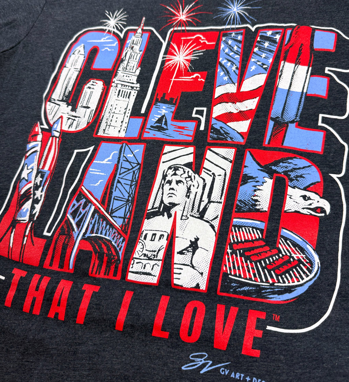 USA In The Land T shirt