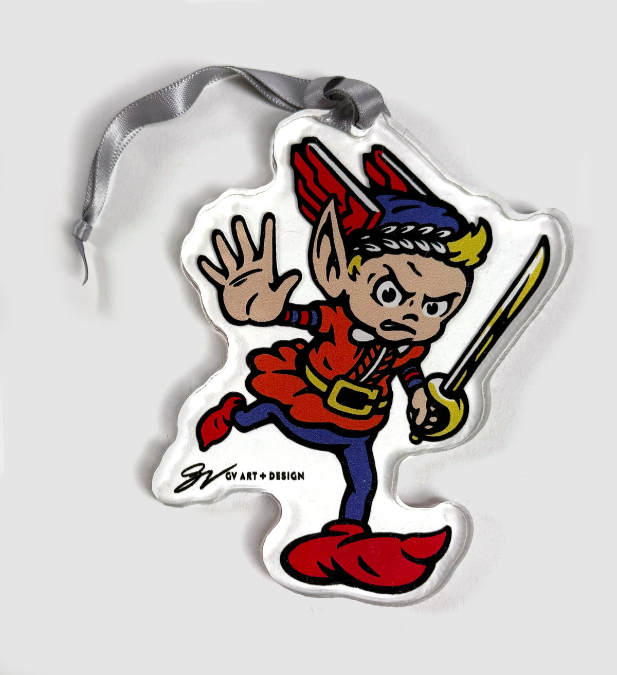 Cleveland United Clear Ornament