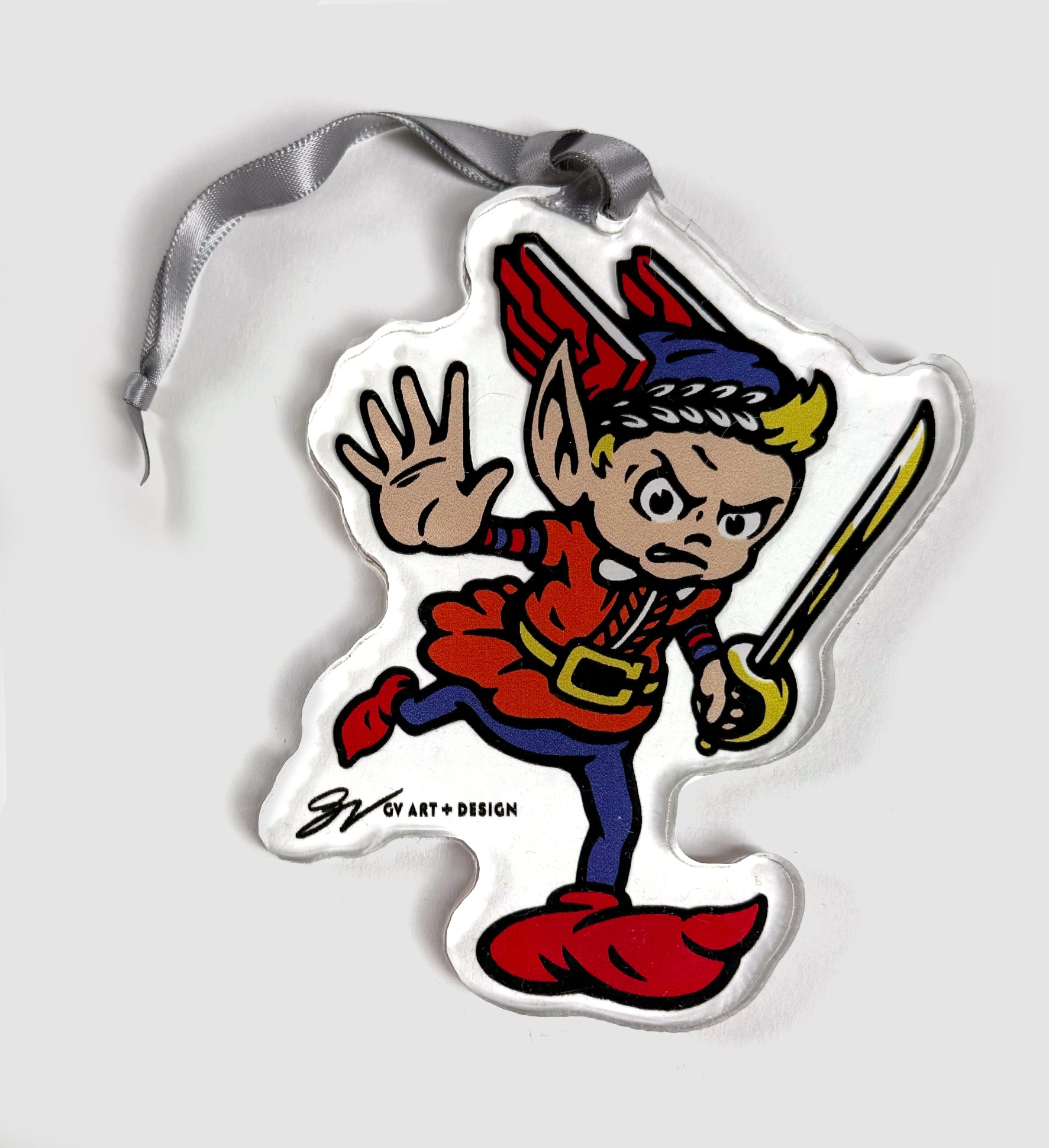 Cleveland United Clear Ornament