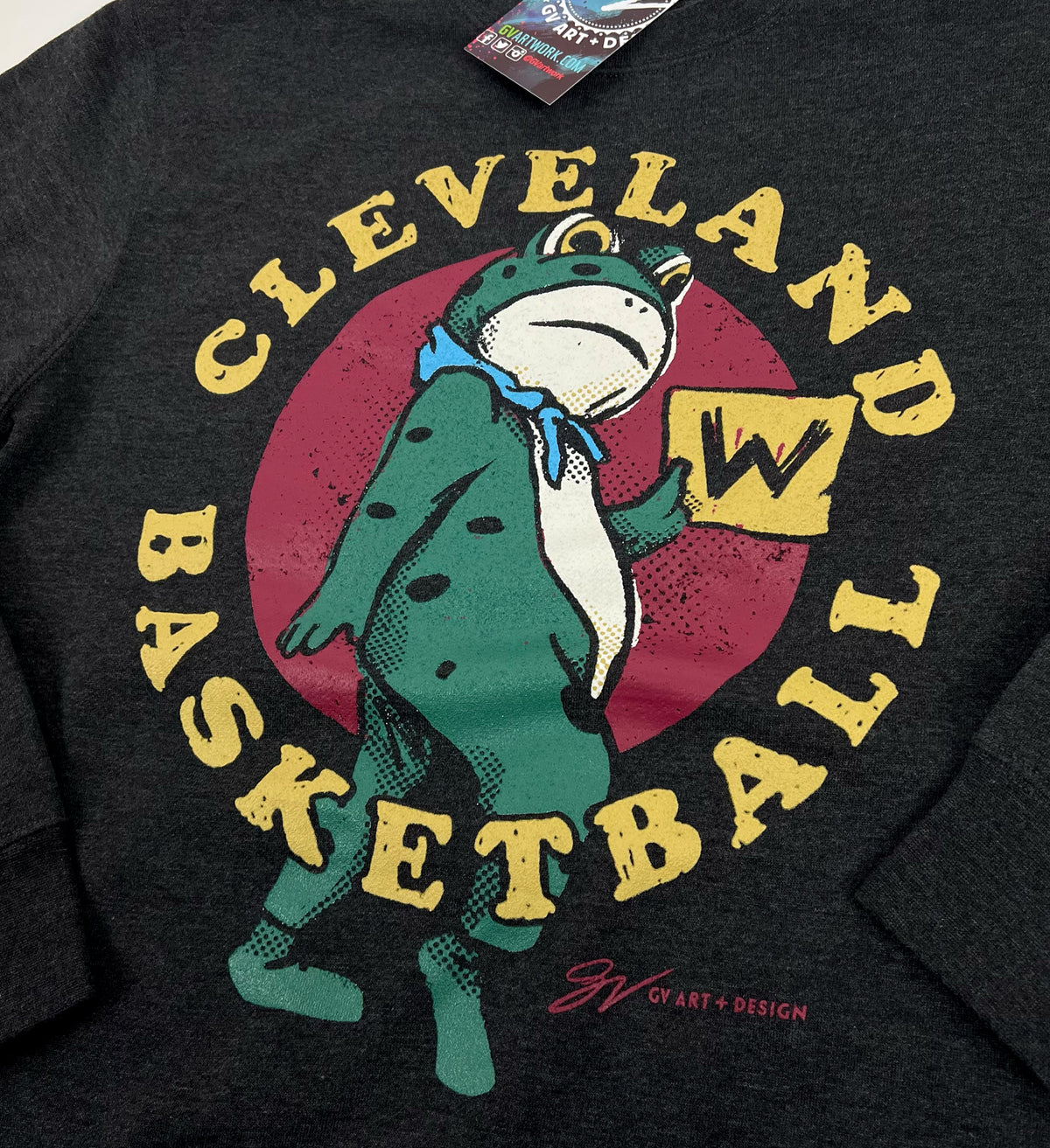 Cleveland Victory Frog Crew Sweatshirt