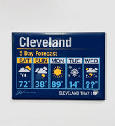 Cleveland Forecast Magnet