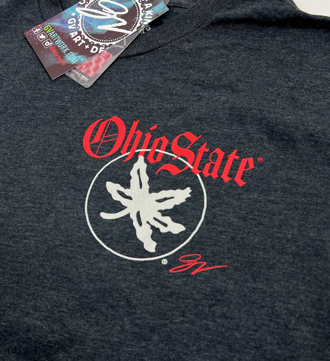 Ohio State Old English Leaf T Shirt