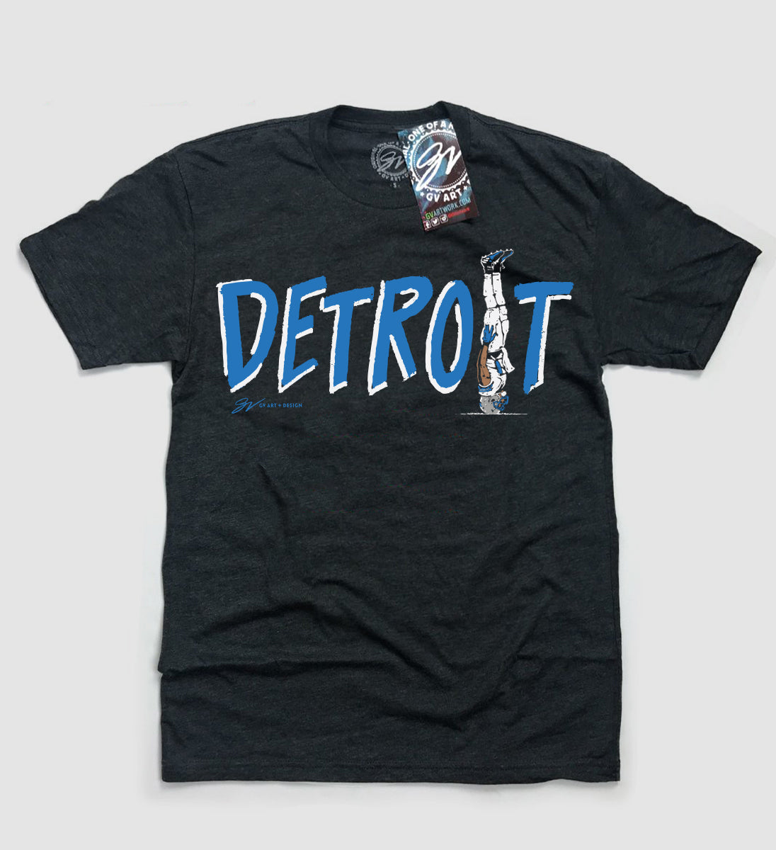 Detroit Football Stand Up T shirt