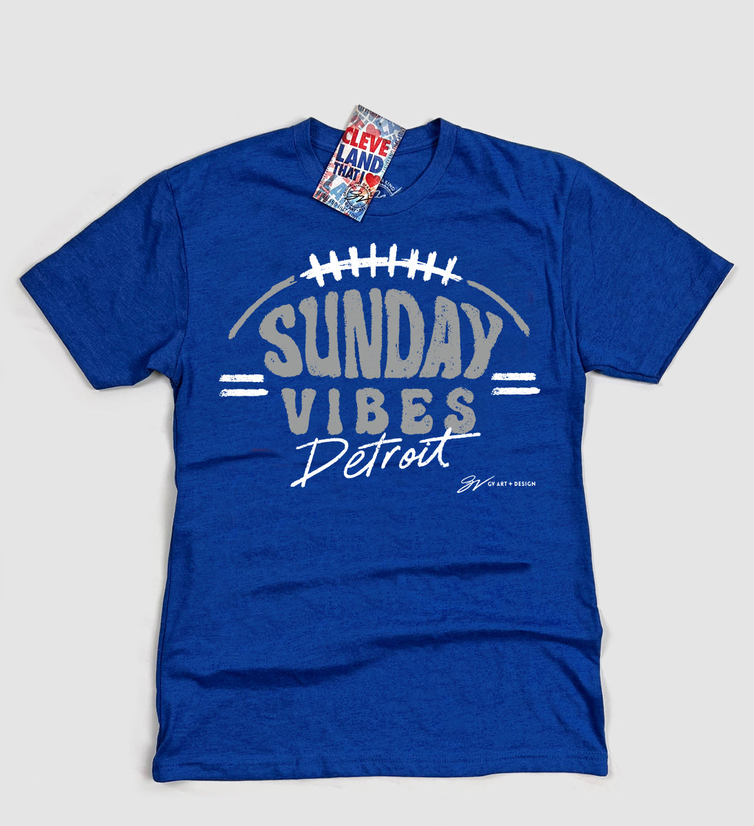 Detroit Football Sunday Vibes T shirt