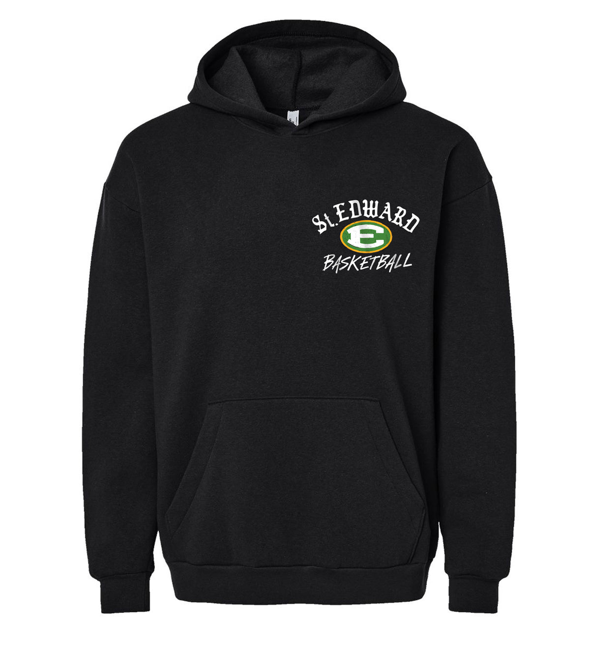 St. Edward Basketball Black Hooded Sweatshirt