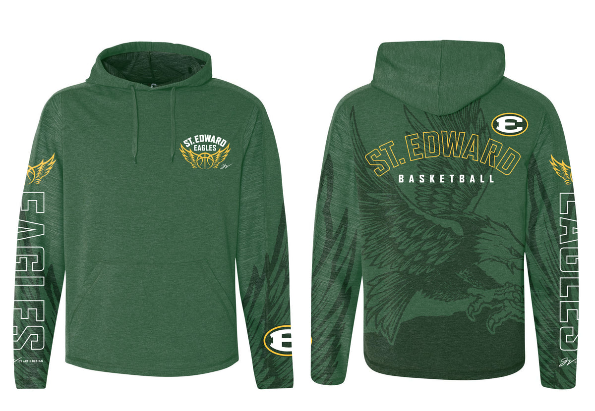 Custom St. Edward Eagles Basketball Sweatshirt