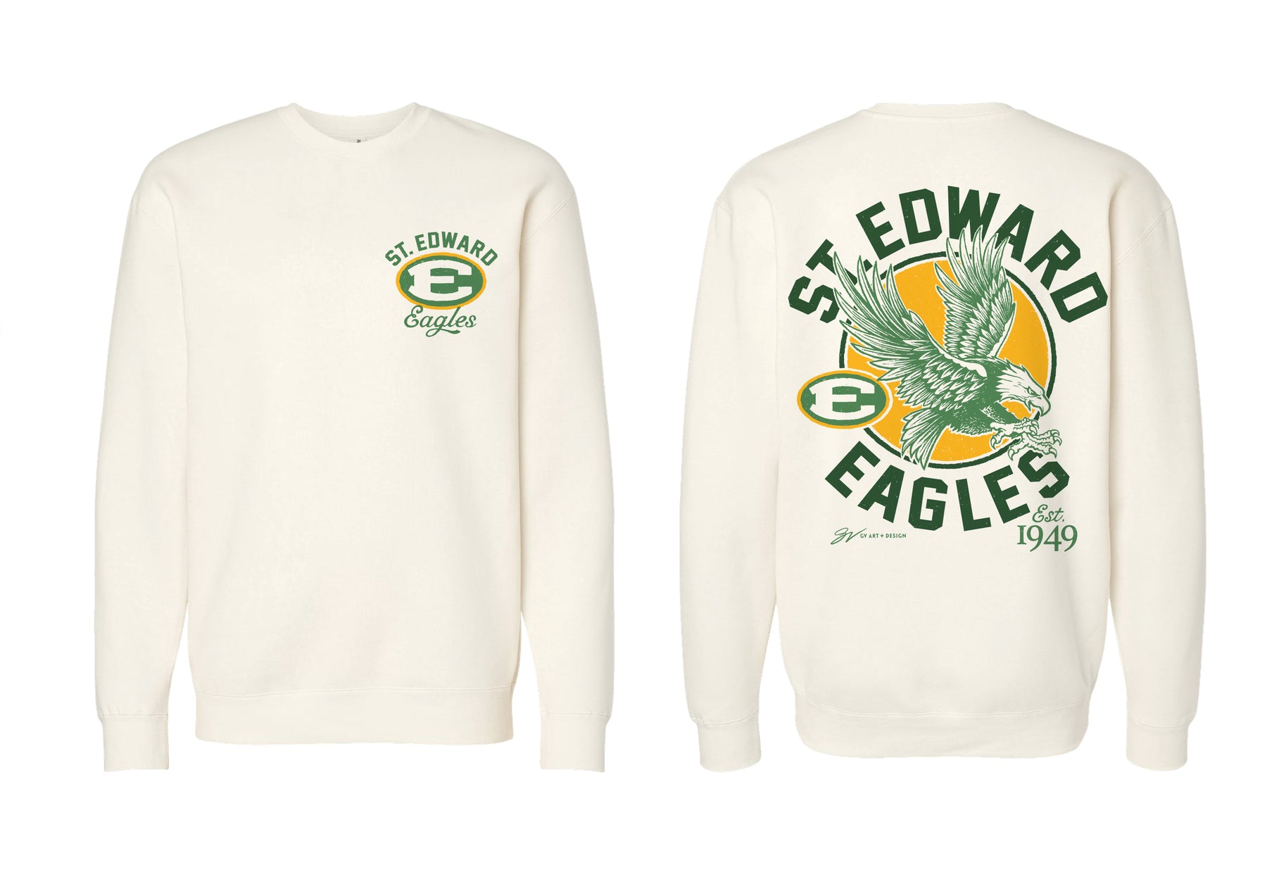 St. Edward Circle Crew Sweatshirt