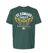 St. Edward Basketball Wings T shirt