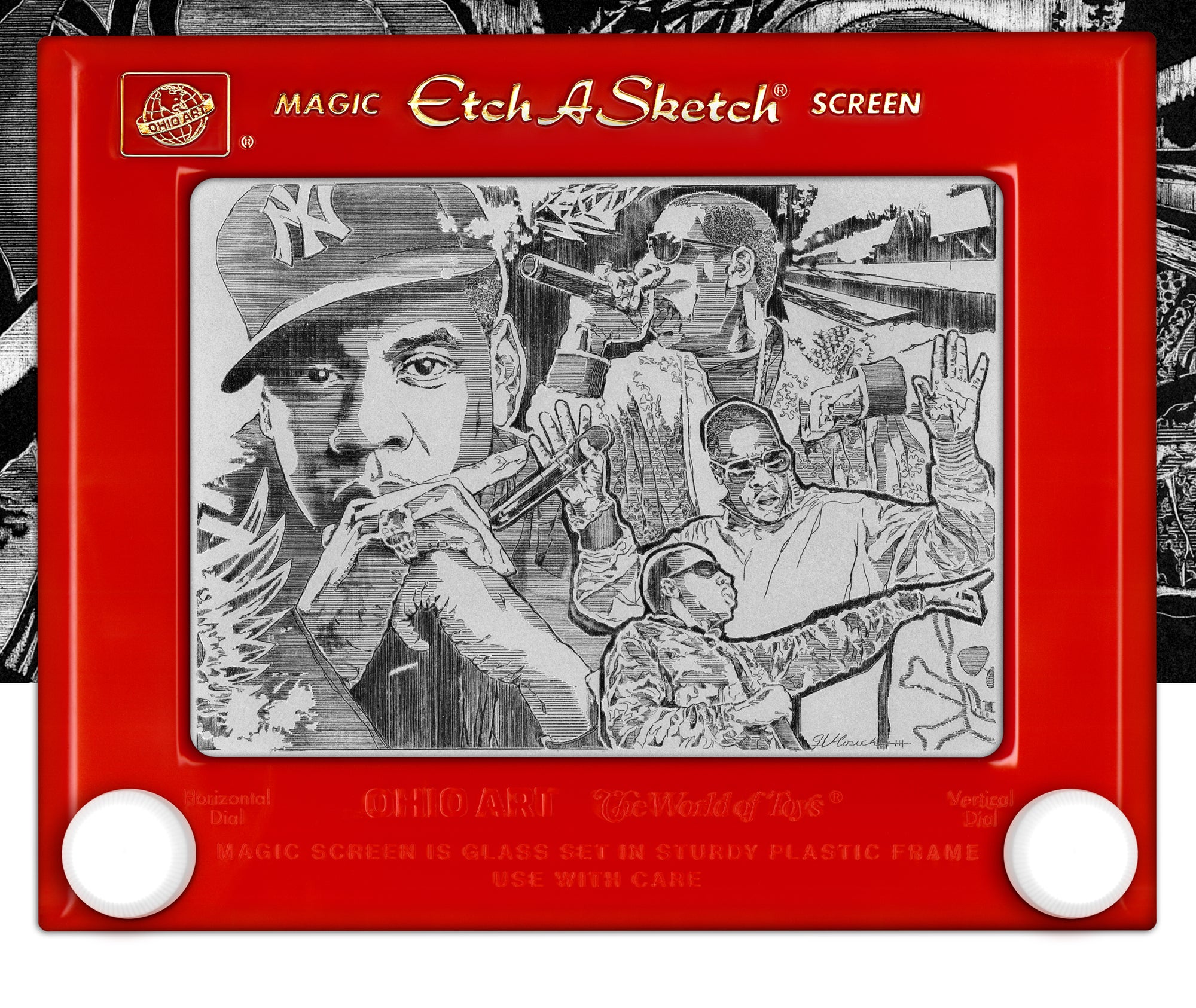 Play Etch-A-Sektch Online Free: Etch and Sketch is a Drawing Game