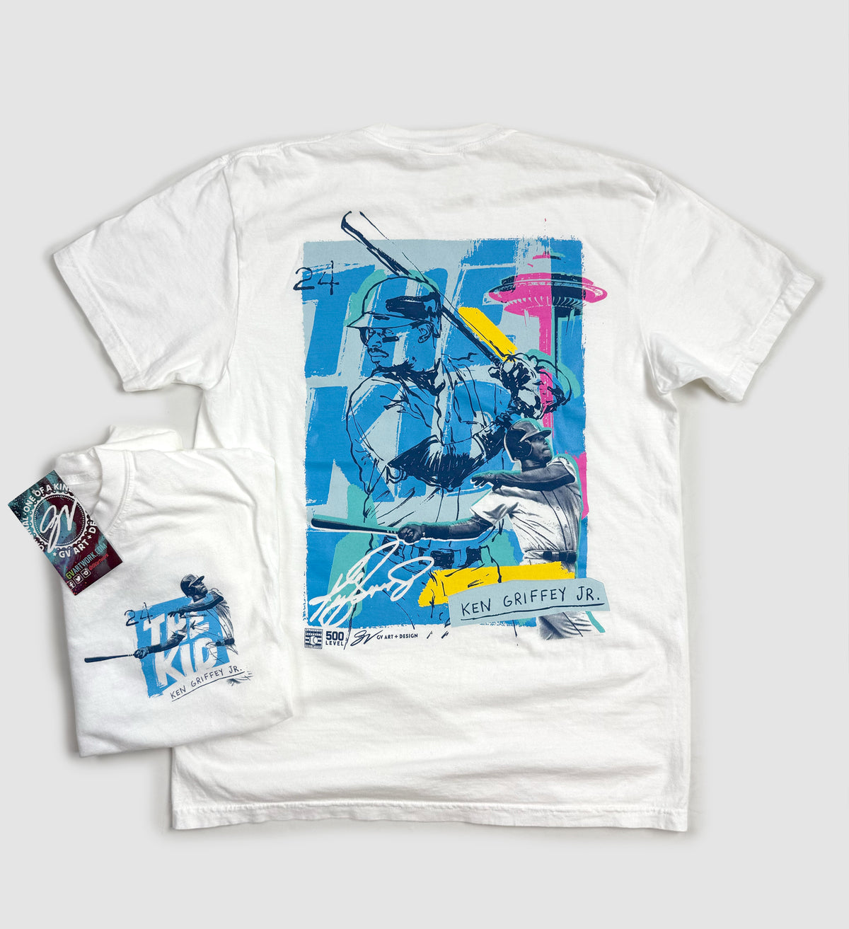"The Kid" Ken Griffey Jr. Artwork T shirt