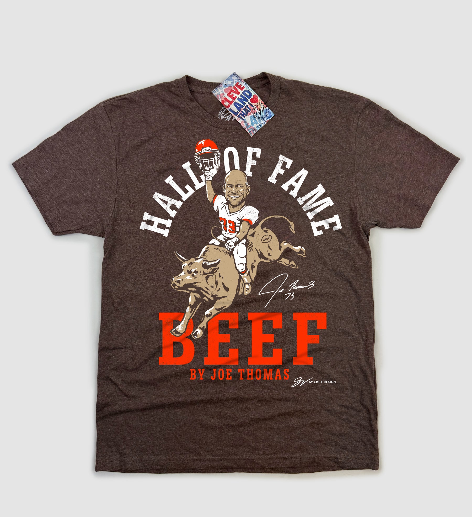 Joe Thomas Hall of Fame Beef T shirt