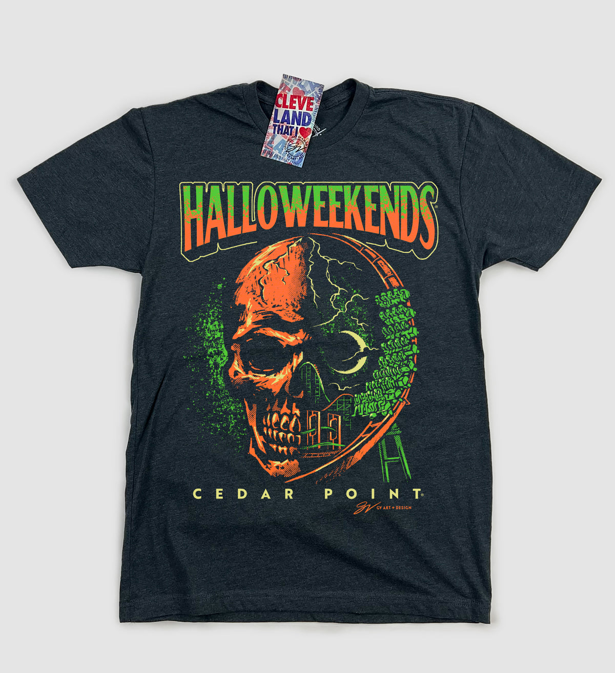 Halloweekends Skull Ride TShirt