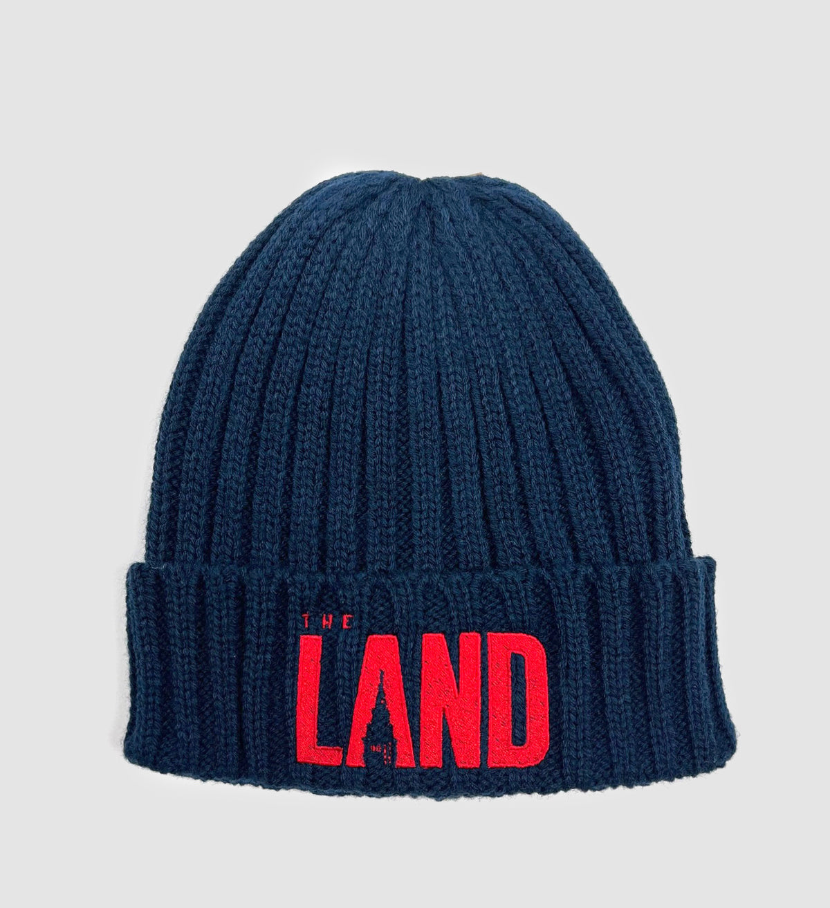 Navy The Land Cable Winter Hat