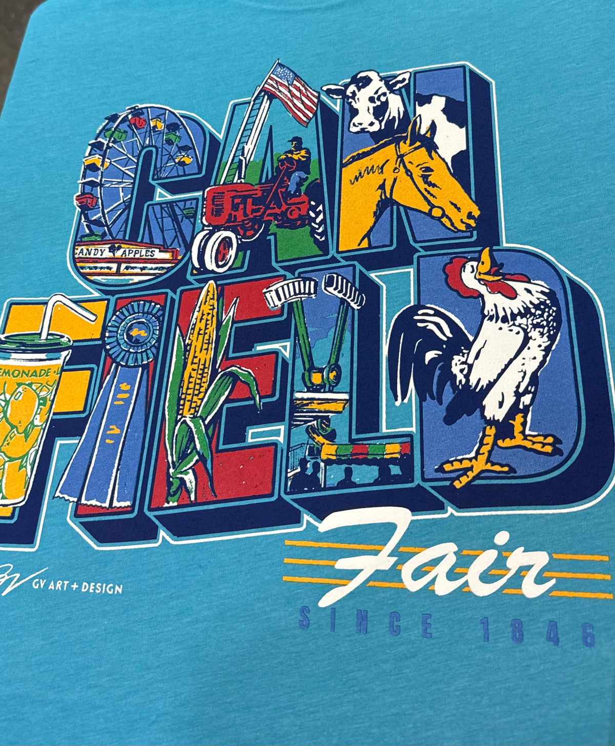 Canfield Fair Wordscape T Shirt