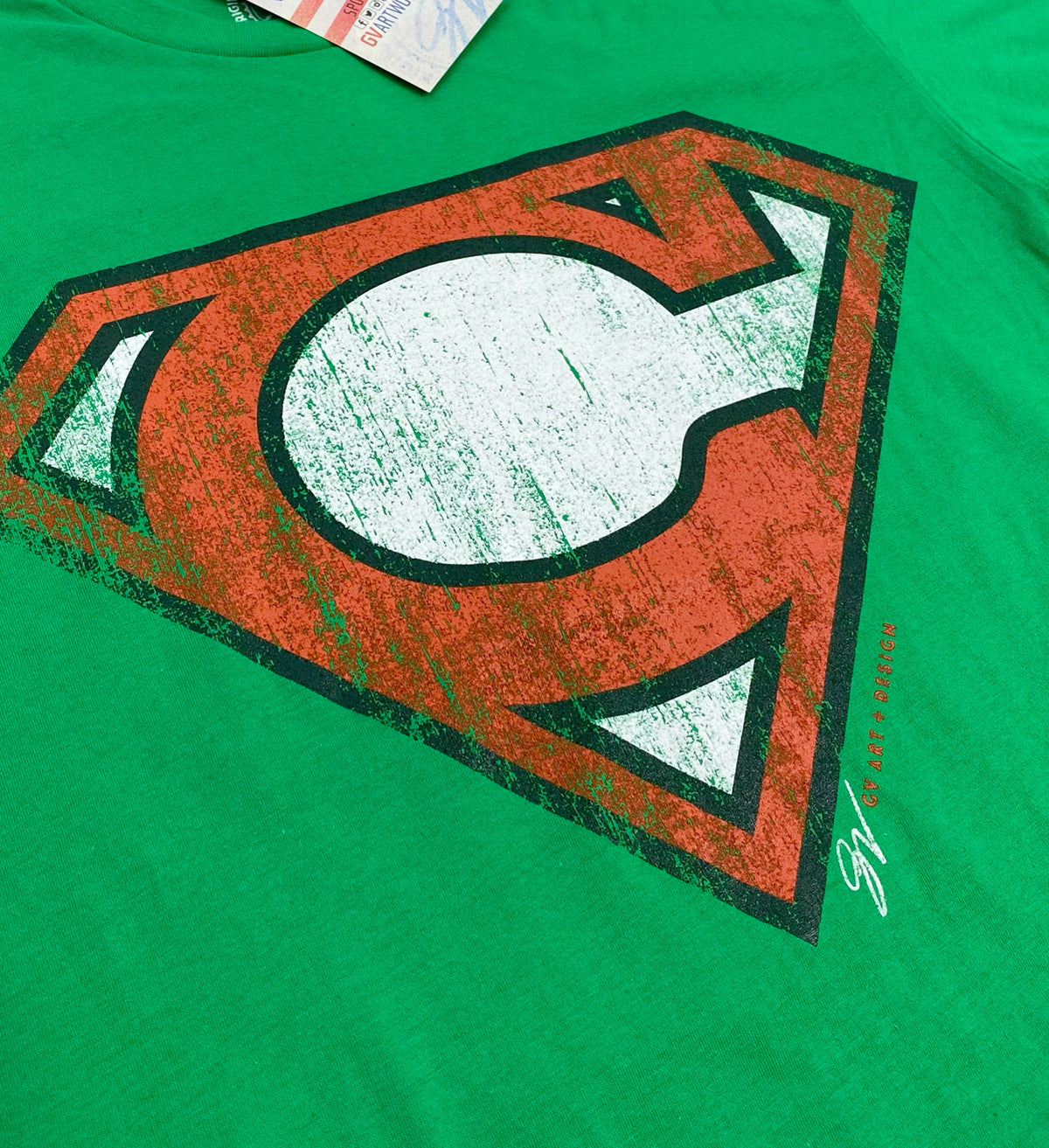 Irish Special Edition Green Cleveland Super C T Shirt