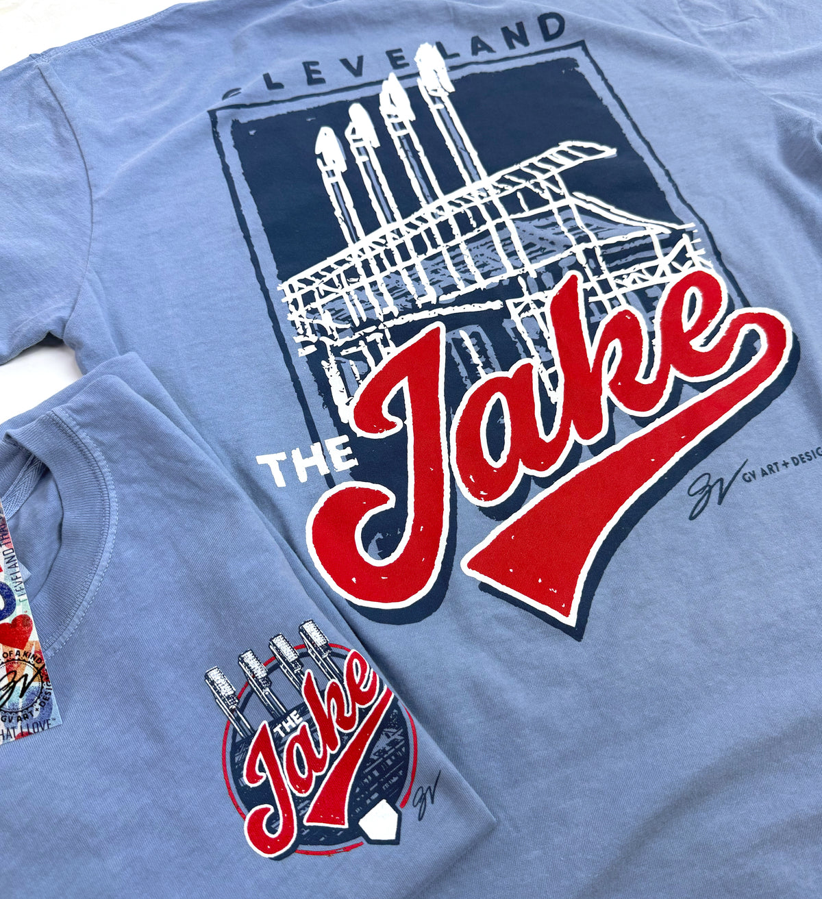 Vintage Blue Jake Tshirt
